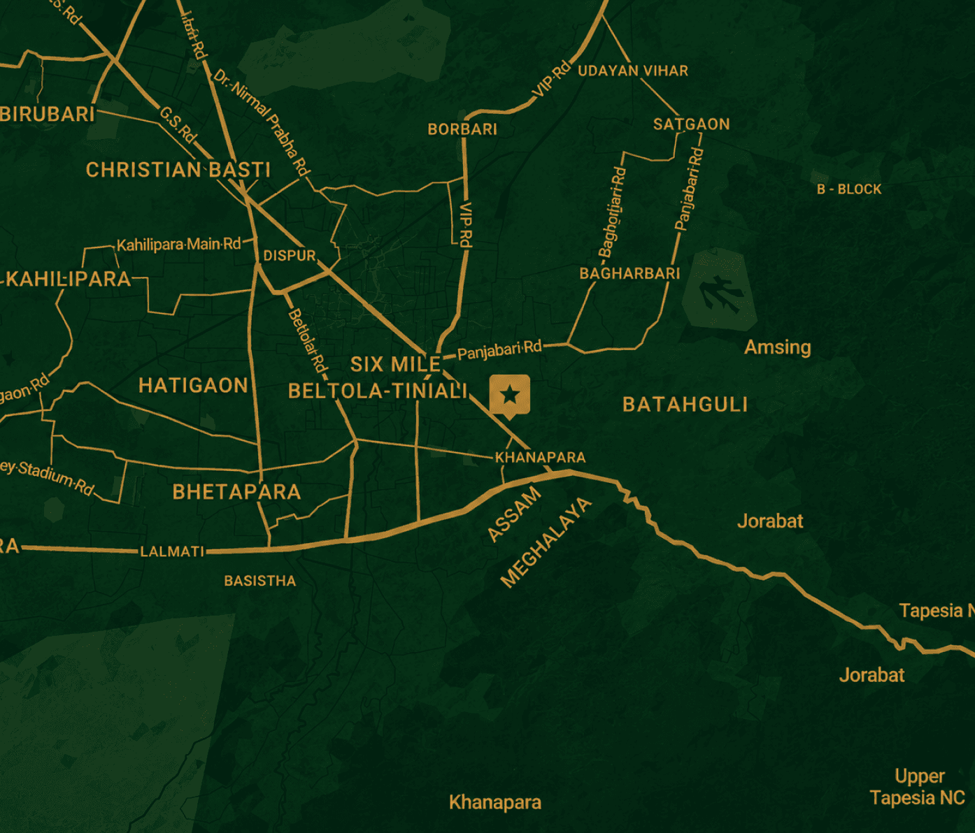Business Bay map